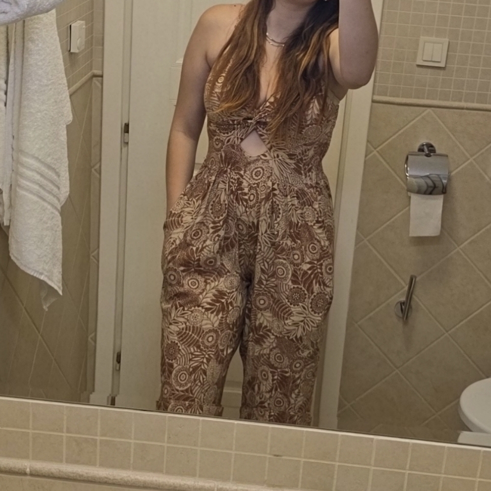 Stylish Brown Jumpsuit
